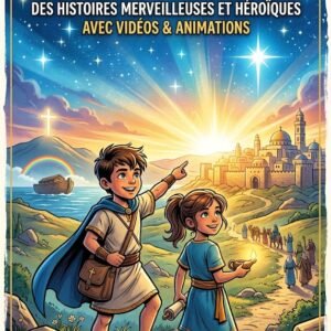 Bible en vidéo pour enfants de 4 ans et plus.