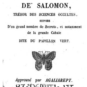 Les véritables clavicules de Salomon