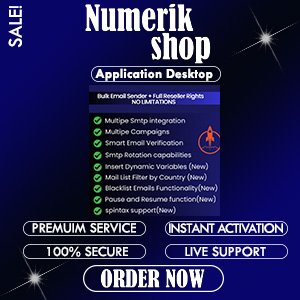 Atlas Sender V2 | Envoi d'e-mails en masse avec SMTP illimité – Délivrabilité élevée