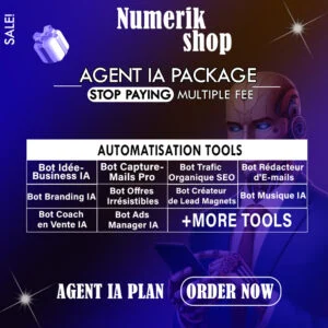 pack complet des 10 agents