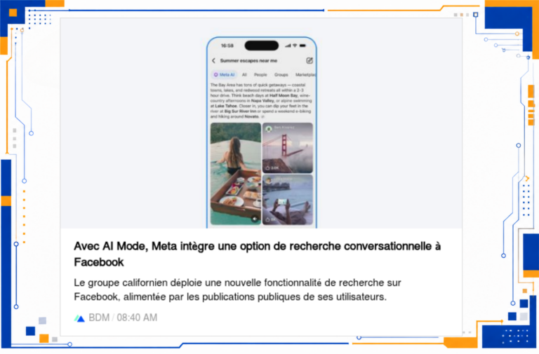 Meta transforme la recherche Facebook avec son nouveau mode conversationnel IA