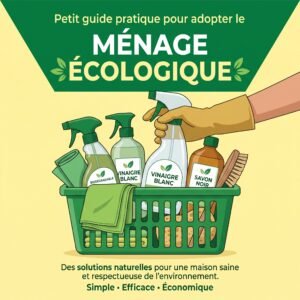 Petit guide pratique pour adopter le ménage écologique