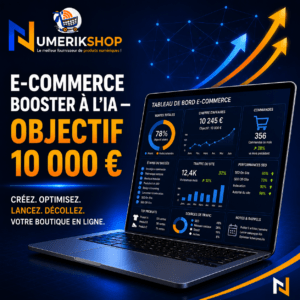 E-COMMERCE BOOSTER À L’IA — OBJECTIF 10 000 €