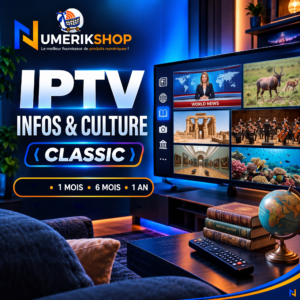 Abonnement IPTV — Infos & Culture Classic ( 12 mois )